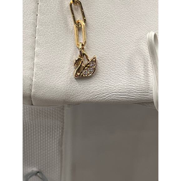 Swarovski Swan The Elements Fire Element Fall Multicolored Mixed Metal Necklace - Picture 7 of 9